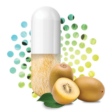 Livaux® gold kiwifruit powder precision prebiotic