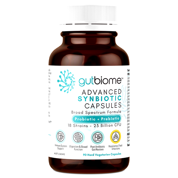 Gutbiome™ Advanced Synbiotic Capsules Livaux