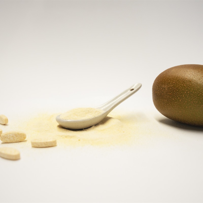 Livaux whole fruit powder and finished formats Whole gold kiwifruit, Livaux powder and finished tablets